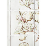 Winchester Residence Lemon 6 Tile Panel on Cotton 13 x 13cm