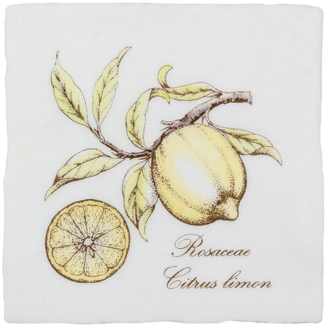 Winchester Residence Lemon on Cotton Tile 13 x 13cm