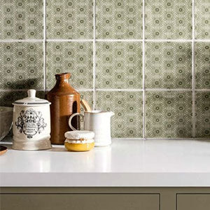 Winchester Residence Manoir Fleur Pumice Tile 13 x 13cm