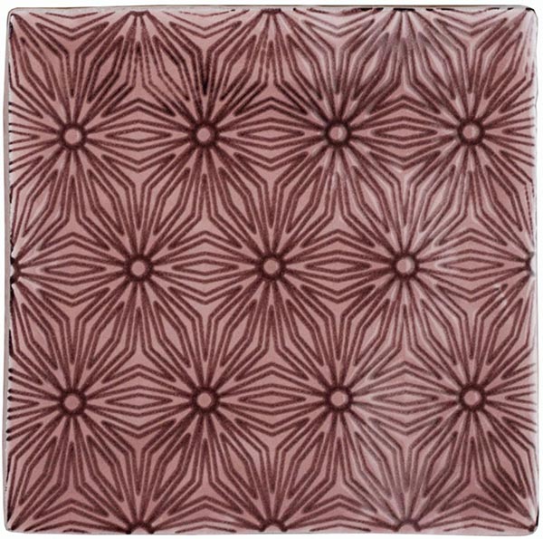 Winchester Residence Manoir Fleur Tayberry Tile 13 x 13cm
