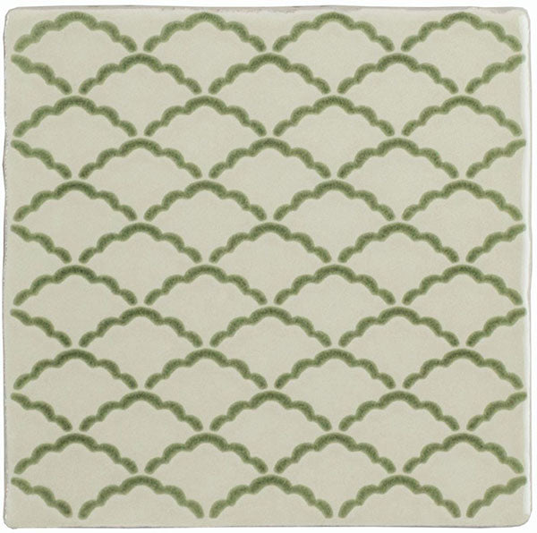 Winchester Residence Manoir Fleur Pumice Tile 13 x 13cm
