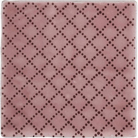Winchester Residence Manoir Trellis Tayberry Tile 13 x 13cm
