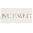 Winchester Residence Nutmeg in Grey on Cotton Half Tile 13 x 6.3cm