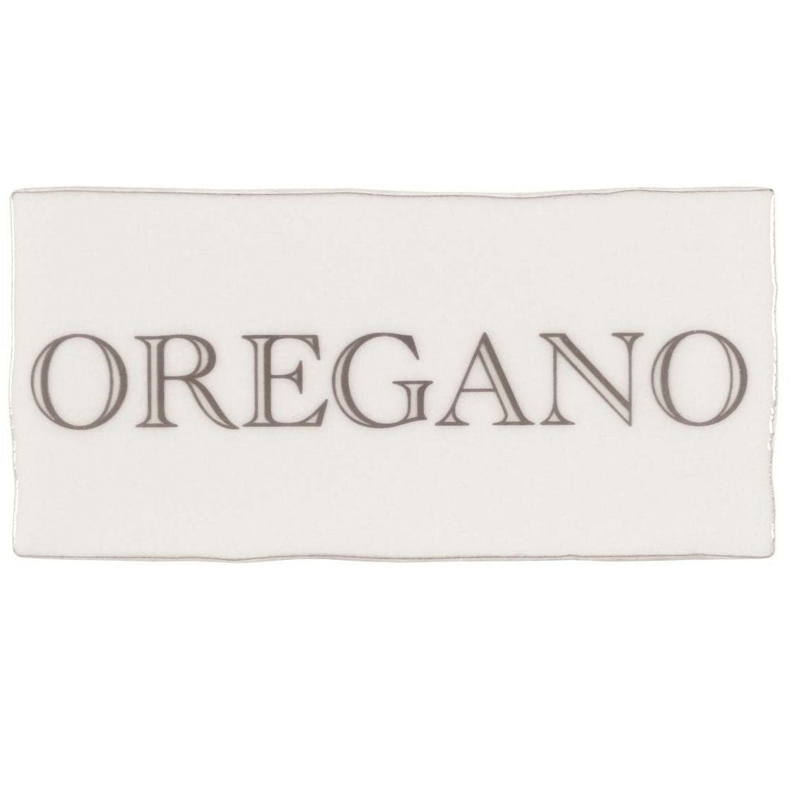 Winchester Residence Oregano in Grey on Cotton Half Tile 13 x 6.3cm