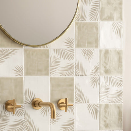 Winchester Botanique Paradis Mere (all faces) with plain Mere tile