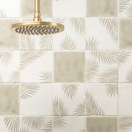 Winchester Botanique Paradis Mere (all faces) with plain Mere tile