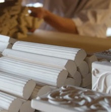 Winchester Artisan Decorative Mouldings before firing