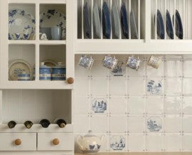 Winchester Classic Delft River Scenes Tiles