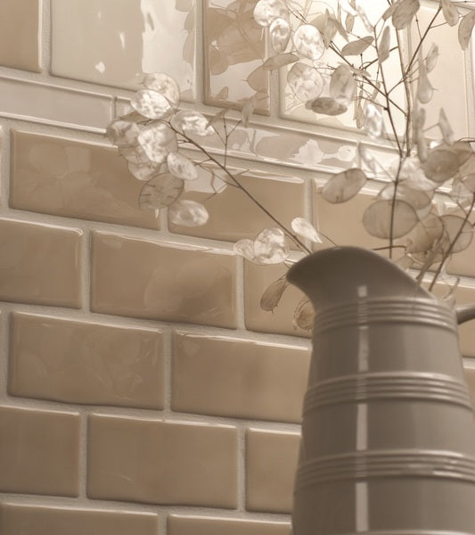 Winchester Classic Delft White Half Tile 12.7 x 6.3cm