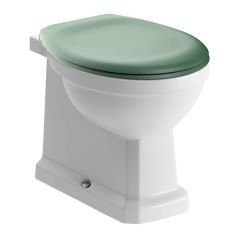 Tabo Primrose Back To Wall WC & Sage Green Soft Close Seat