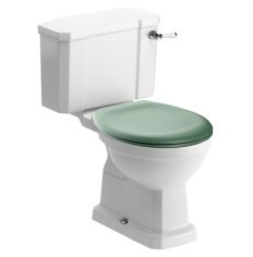 Tabo Primrose C/C WC & Sage Green Soft Close Seat
