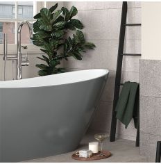 Apollo Bakerloo Freestanding Grey Bath 1700 x 780 x 690mm