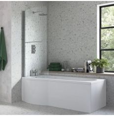 Apollo Grange P Shape Shower Bath Pack (LH) 1700 x 850 x 560mm