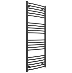 Tabo Forma Curved Anthracite Ladder Radiator 500 x 1600 x 30mm