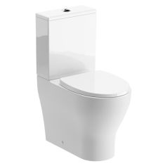 Tabo Linaria Rimless C/C Fully Shrouded WC & Soft Close Seat