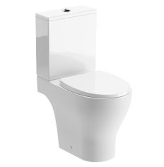 Tabo Linaria Rimless C/C Open Back WC & Soft Close Seat
