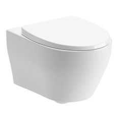 Covent Rimless Wall Hung WC & Soft Close Seat