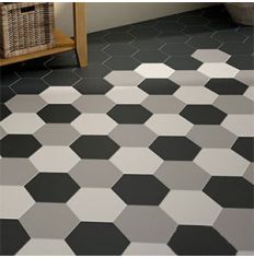 Hexatile Grey Matt Tiles