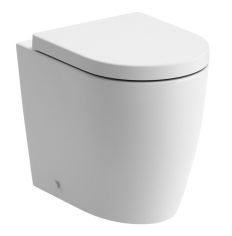 Kew Rimless Back To Wall Comfort Height WC & Soft Close Seat