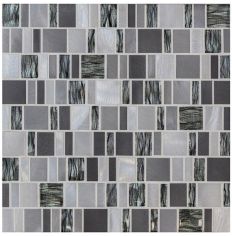 Original Style Khalifa Linear Mixed Material Mosaic 31 x 29.8cm