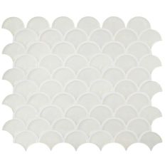 Original Style Pearl Scale Clear Mosaic 25.6 x 29.6cm
