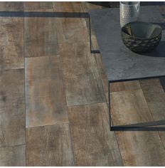 Sassari Cognac wood effect tiles