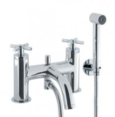 Totti Deck Mounted Bath Shower Mixer Tap with Kit