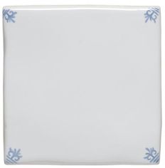 Winchester Classic Delft White Blanc With Corners 12.7 x 12.7cm