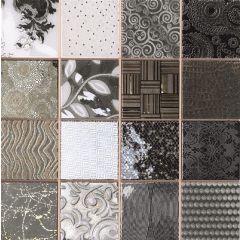Dune Tiffany Black Mosaic 28.1 x 28.1cm