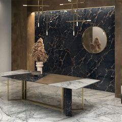 ABK Sensi Signoria Port Gold Rett Tile 120 x 280cm