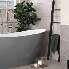 Apollo Bakerloo Freestanding Grey Bath 1700 x 780 x 690mm