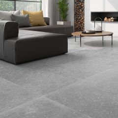 Bari Gris concrete effect floor tile