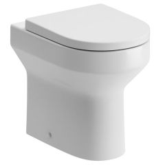 Hampton Back To Wall Comfort Height WC & Soft Close Seat