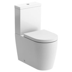 Kew Rimless C/C Fully Shrouded Comfort Height WC & Soft Close Seat