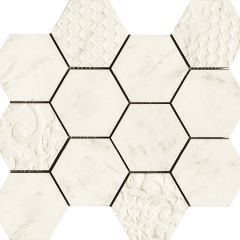 Unicom Starker Muse Hexagon Carrara Polished