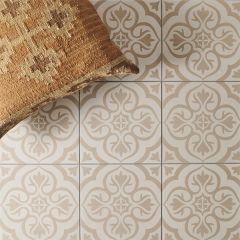 Odyssey Knightshayes Taupe on Chalk Tile