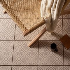 Odyssey Leigh Taupe on Chalk Tiles