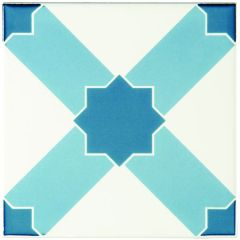 Odyssey Blue Tapestry Chambray Blue 15.2 x 15.2cm