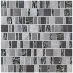Original Style Khalifa Linear Mixed Material Mosaic 31 x 29.8cm