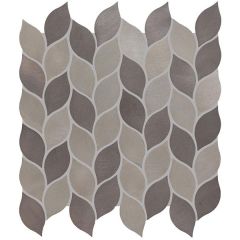 Original Style Leaf Grey Silver Mix Mosaic 28 x 27.5cm
