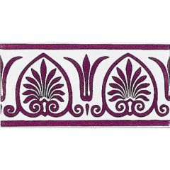 Original Style Parthenon Burgundy Border Tile