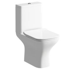Piccadilly C/C Open Back WC & Slim Soft Close Seat