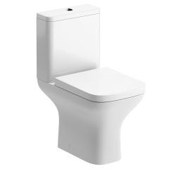 Piccadilly C/C Open Back WC & Wrapover Soft Close Seat