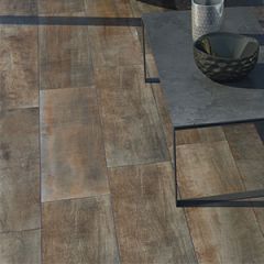 Sassari Cognac wood effect tiles