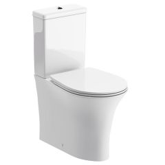 Savino Rimless C/C Fully Shrouded WC & Soft Close Seat