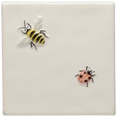 Winchester Classic Ladybird & Bee 10.5 x 10.5cm