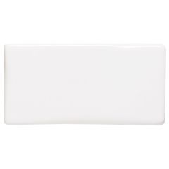 Winchester Classic Pure White Half Tile 12.7 x 6.3cm