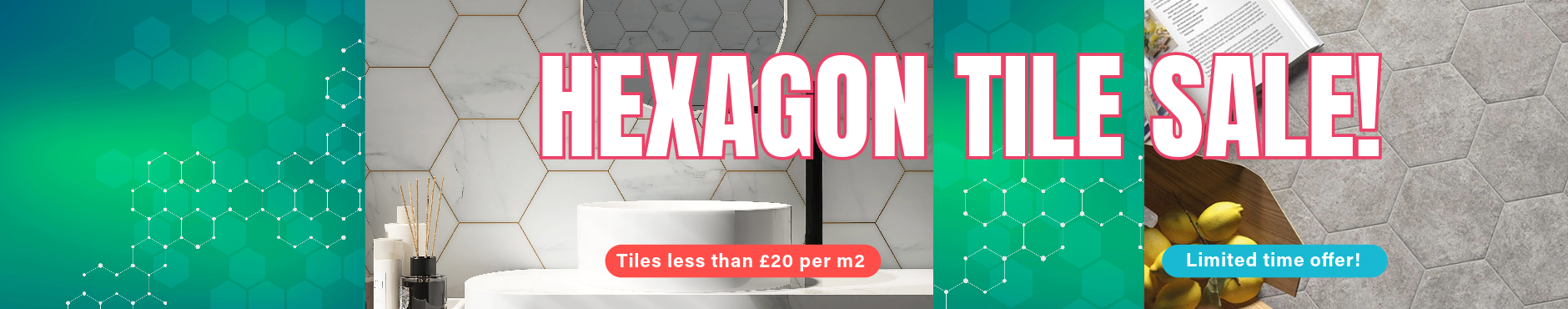Hexagon tile sale