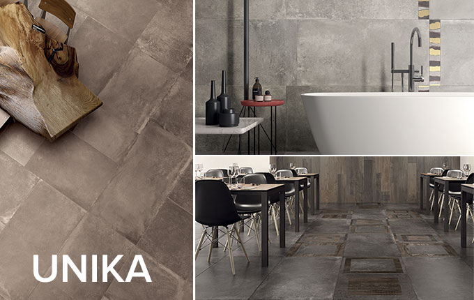 Unika tile collection by ABK