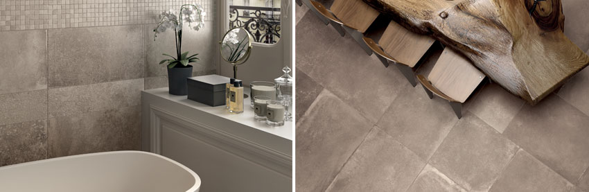 Unica wall and floor tiles